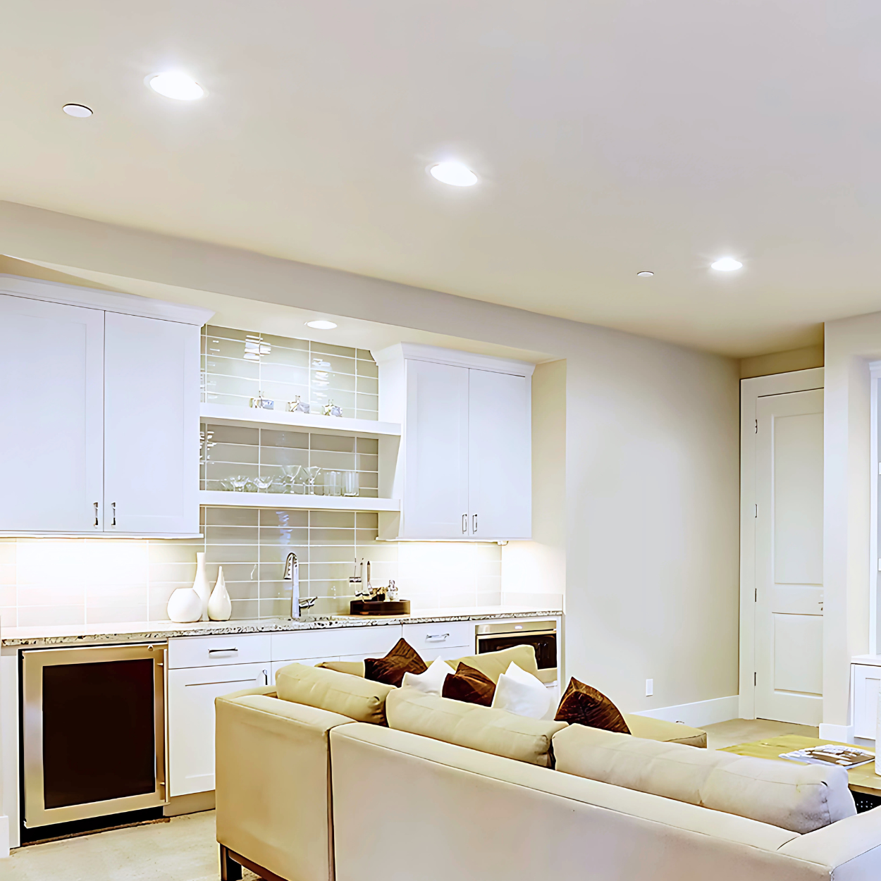 6" SoftWhite Recessed LED Kit (Pack of 4)