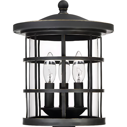 Asheville 3-Light Post Lantern