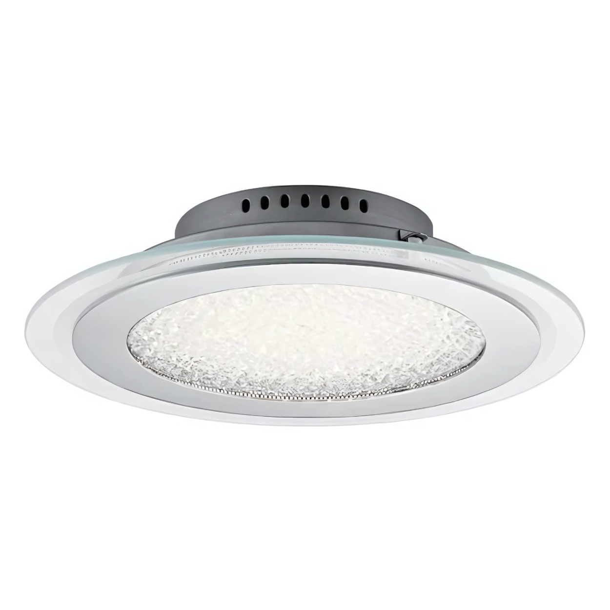 Kichler Single Piece Chrome LED Flush Mount Ceiling Light