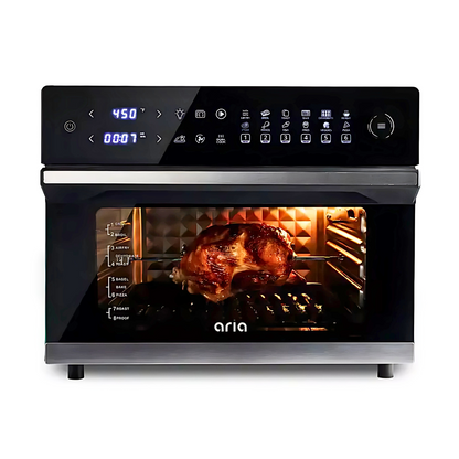 Ariawave 36 Qt. Black Air Fryer Oven