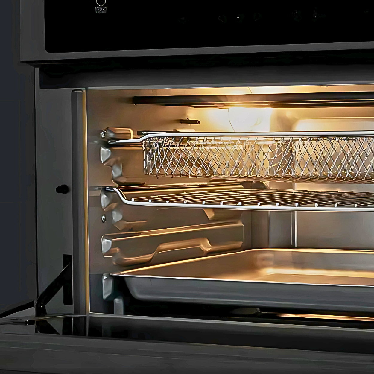 Ariawave 36 Qt. Black Air Fryer Oven