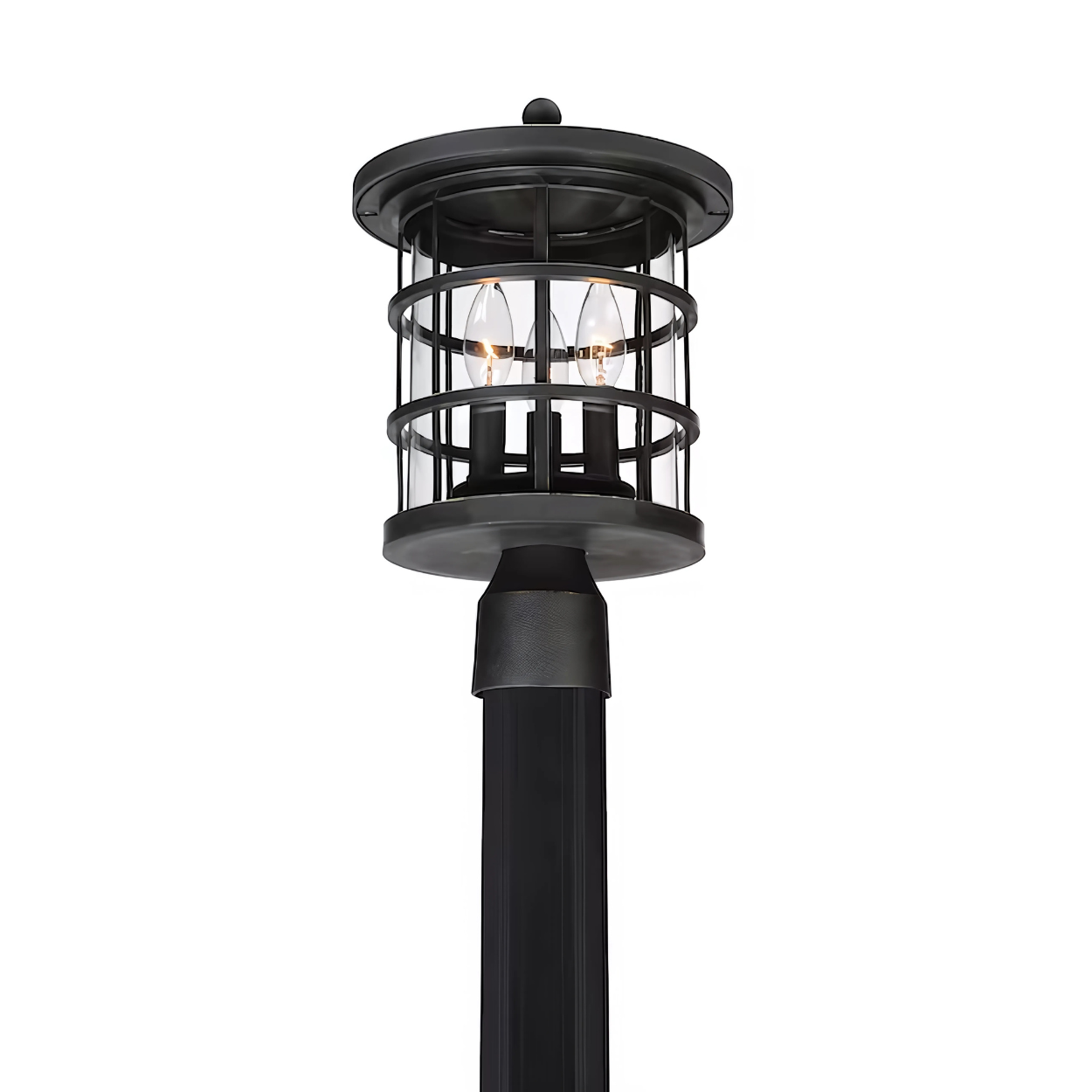 Asheville 3-Light Post Lantern