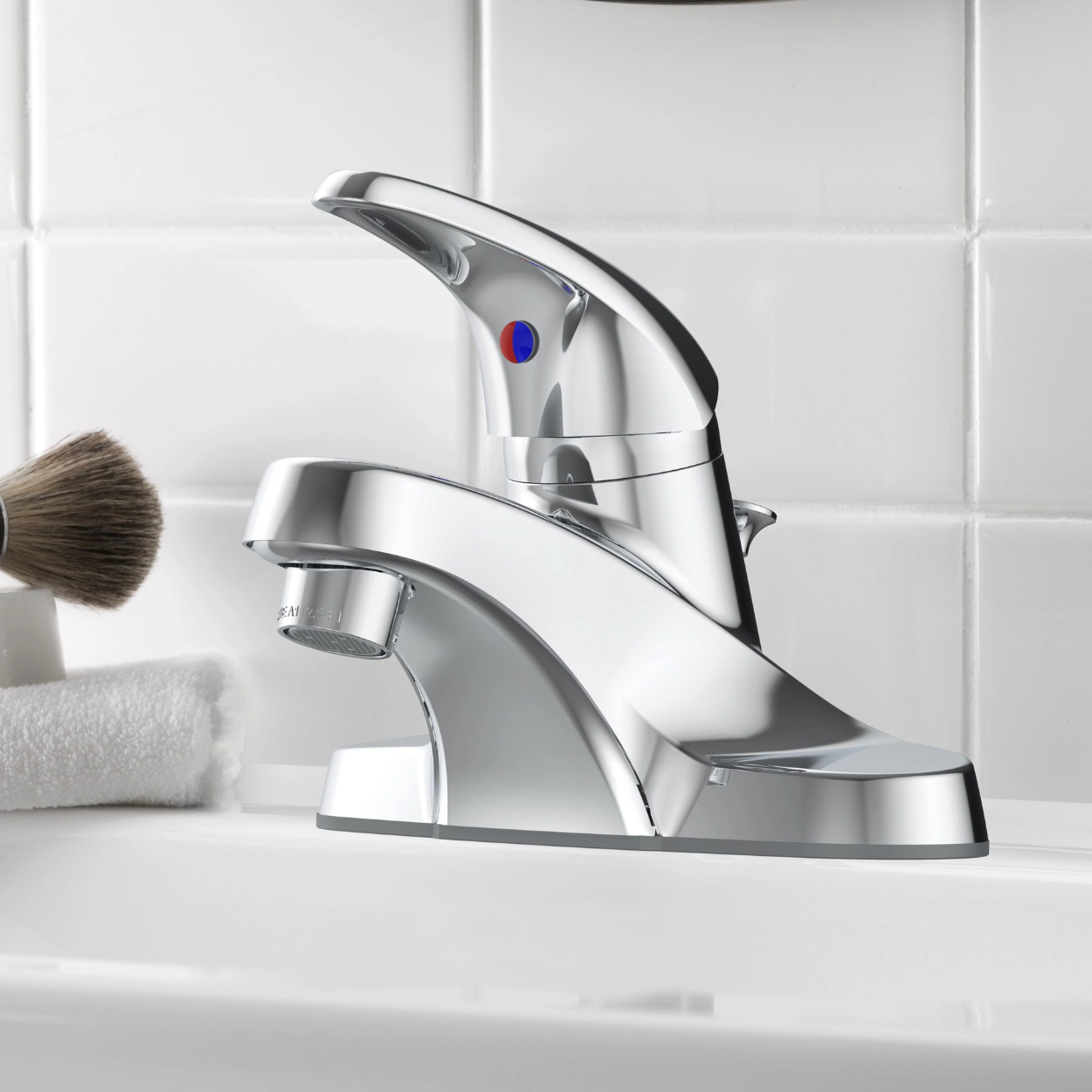 One Piece Middleton 4" Centerset Single Handle Lavatory Faucet